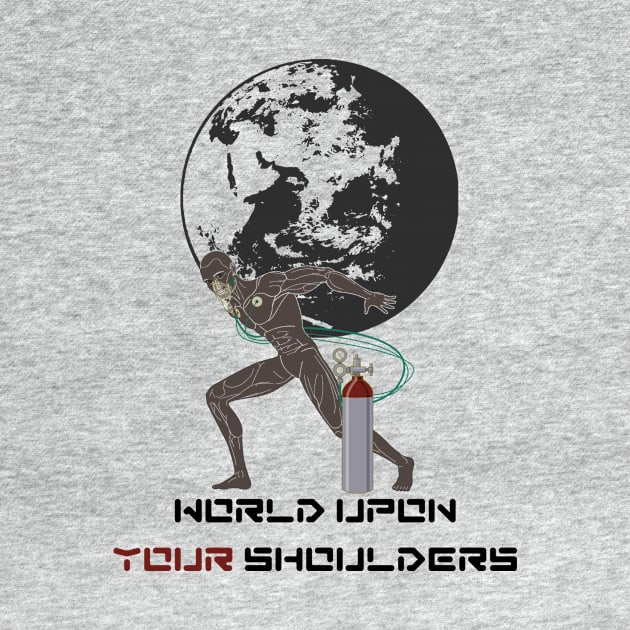 Atlas; World Upon Your Shoulders by BurrowsImages